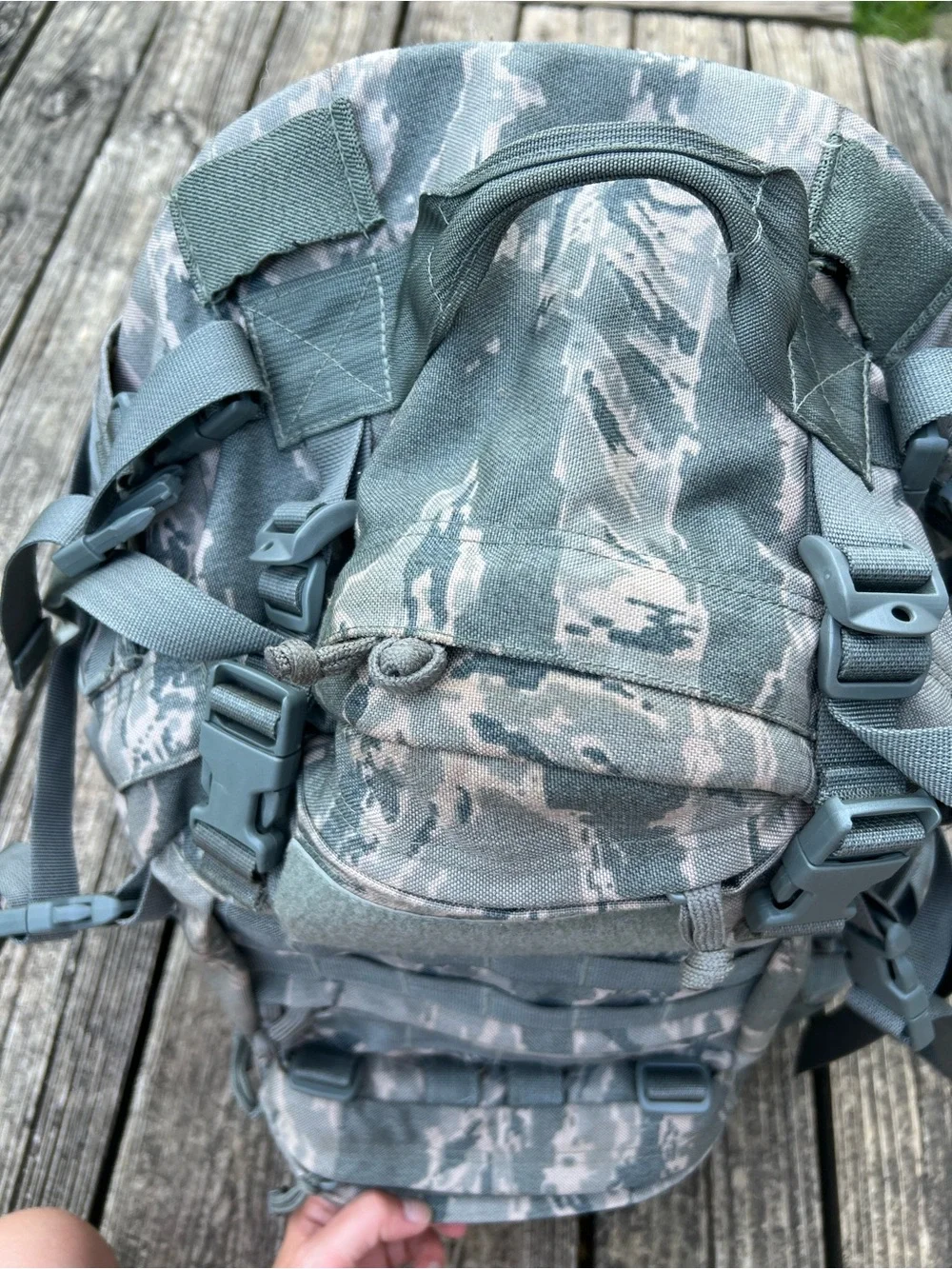 GCS Military Tactical Camo Large Heavy Duty Backpack Bag Made In USA